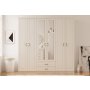 HANAH HOME Mat beli ormar Rb 178 (167RAB1203) - slika 3