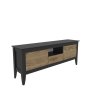 HANAH HOME TV polica Verde Modern Black Oud Oak - slika 5