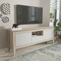 HANAH HOME TV polica Verde Modern Beige White - slika 2