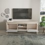 HANAH HOME TV polica Verde Modern Beige White - slika 4
