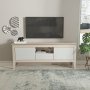 HANAH HOME TV polica Verde Modern Beige White - slika 1