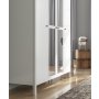 HANAH HOME Drveni beli ormar FRN 20018 - slika 3