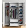 HANAH HOME Drveni beli ormar FRN 20018 - slika 4