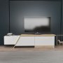 HANAH HOME TV polica Zonas White Sapphire Oak - slika 2