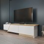 HANAH HOME TV polica Zonas White Sapphire Oak - slika 1