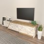 HANAH HOME TV polica Zonas Oud Oak Ephesus - slika 3