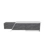 HANAH HOME TV polica Zonas Grey White - slika 4