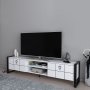 HANAH HOME TV polica Mora White Black - slika 2