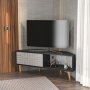 HANAH HOME TV polica Mora Black White - slika 2