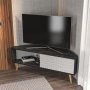 HANAH HOME TV polica Mora Black White - slika 4