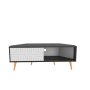 HANAH HOME TV polica Mora Black White - slika 5