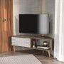 HANAH HOME TV polica Mora Walnut White - slika 2