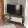 HANAH HOME TV polica Mora Walnut White - slika 3