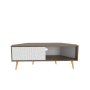 HANAH HOME TV polica Mora Walnut White - slika 5