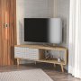 HANAH HOME TV polica Mora Sapphire Oak White - slika 2