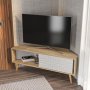 HANAH HOME TV polica Mora Sapphire Oak White - slika 3