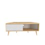 HANAH HOME TV polica Mora Sapphire Oak White - slika 5