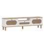 HANAH HOME TV polica Bohem Sapphire Oak White - slika 5