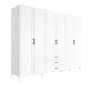 HANAH HOME Ormar bele boje Country (479ADR1904) - slika 2