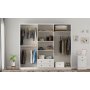 HANAH HOME Beli ormar Rb 168 01 013 (167RAB1200 ) - slika 3