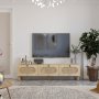 HANAH HOME TV polica Elena Sapphire Oak - slika 3