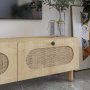 HANAH HOME TV polica Elena Sapphire Oak - slika 5