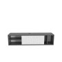 HANAH HOME TV polica Teo Floating Anthracite White - slika 4