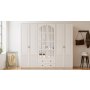 HANAH HOME Mat beli ormar Rb 115 (167RAB1194) - slika 2