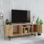HANAH HOME TV polica Lucas Sapphire Oak - slika 3