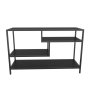 HANAH HOME TV polica Robbins - Black Anthracite - slika 5