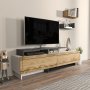 HANAH HOME TV polica Tammy White Oak - slika 2