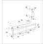HANAH HOME TV polica Tammy White Oak - slika 5