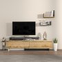 HANAH HOME TV polica Tammy White Oak - slika 1