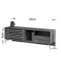 HANAH HOME TV polica Lulu 100 Oak - slika 5