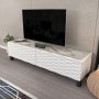 HANAH HOME TV polica Lerze White Ephesus - slika 3