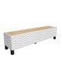 HANAH HOME TV polica Lerze Sapphire White - slika 5