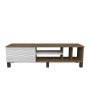 HANAH HOME TV polica Olyo Walnut White - slika 5