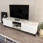 HANAH HOME TV polica Lukas Ephesus White - slika 3
