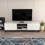 HANAH HOME TV polica Lukas Ephesus White - slika 1