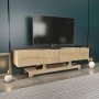 HANAH HOME TV polica Tera Sapphire Oak - slika 2