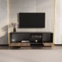 HANAH HOME TV polica Monaco Black Brown - slika 3