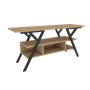 HANAH HOME TV polica Minerva Black Oak - slika 4
