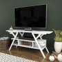 HANAH HOME TV polica Minerva White - slika 3