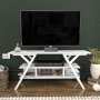 HANAH HOME TV polica Minerva White - slika 1