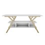 HANAH HOME TV polica Minerva Gold White - slika 5