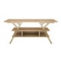 HANAH HOME TV polica Minerva Gold Oak - slika 5