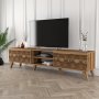 HANAH HOME TV polica Class Walnut - slika 2