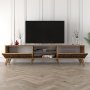HANAH HOME TV polica Class Walnut - slika 3