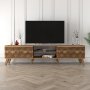 HANAH HOME TV polica Class Walnut - slika 1