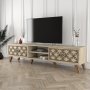 HANAH HOME TV polica Class Travertine - slika 3